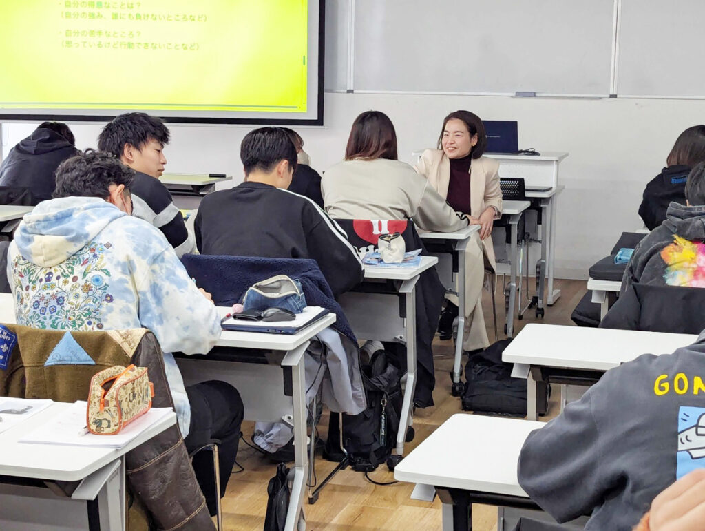 横浜スポーツ&医療ウェルネス専門学校にて講義